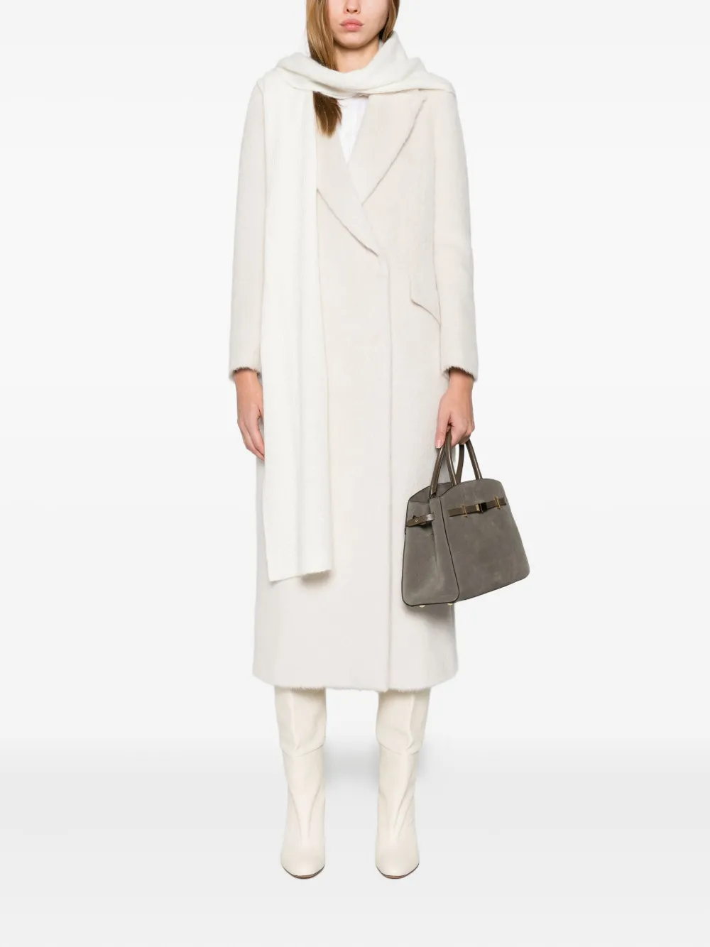 Peserico notched-lapel coat | Double Breasted & Peacoats | Image 2