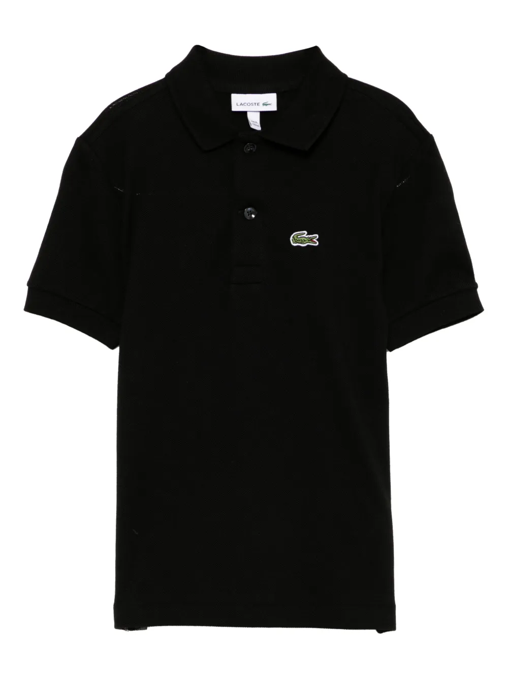 Lacoste Polo Petit in piqué - Nero