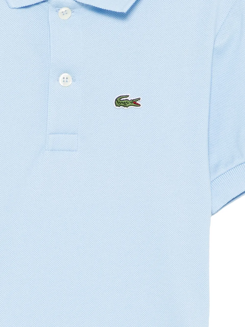 Lacoste Petit Piqué Polo Shirt In Blue