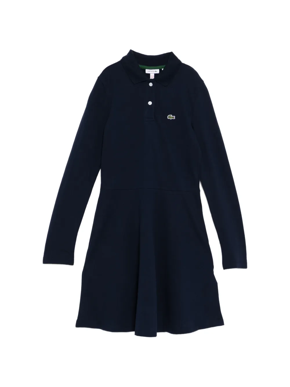 Lacoste piqué polo dress - Blu