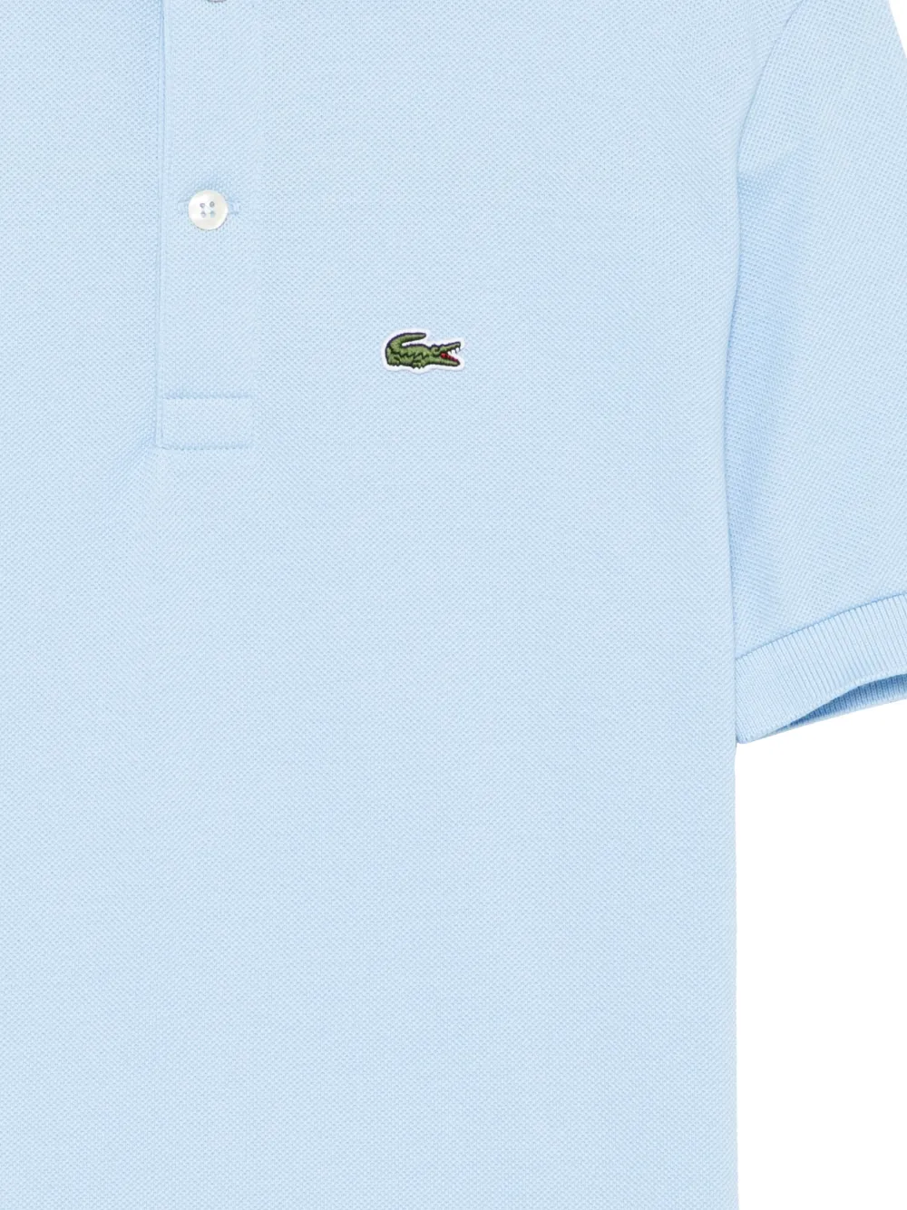 Lacoste Petit Piqué Polo Shirt In Blue