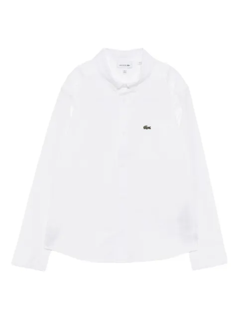 Lacoste camisa con logo bordado