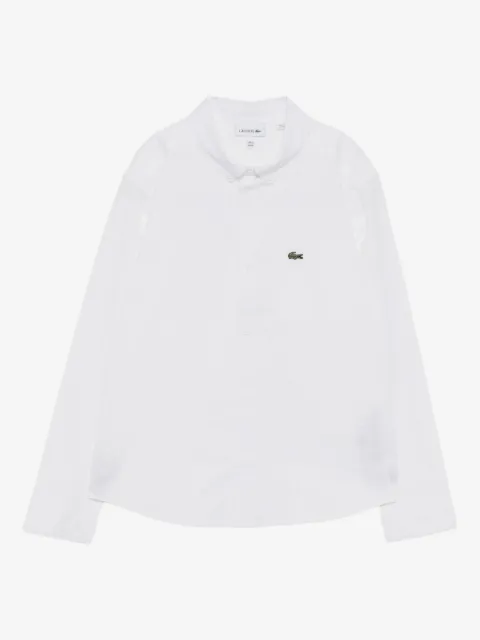 Lacoste logo-embroidered shirt