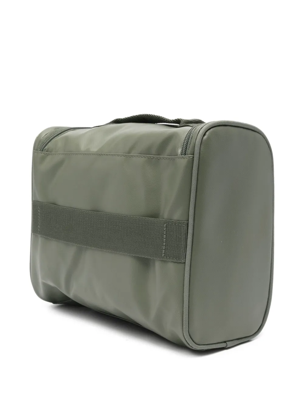 Mandarina Duck Logo-print Travel Pouch In Green