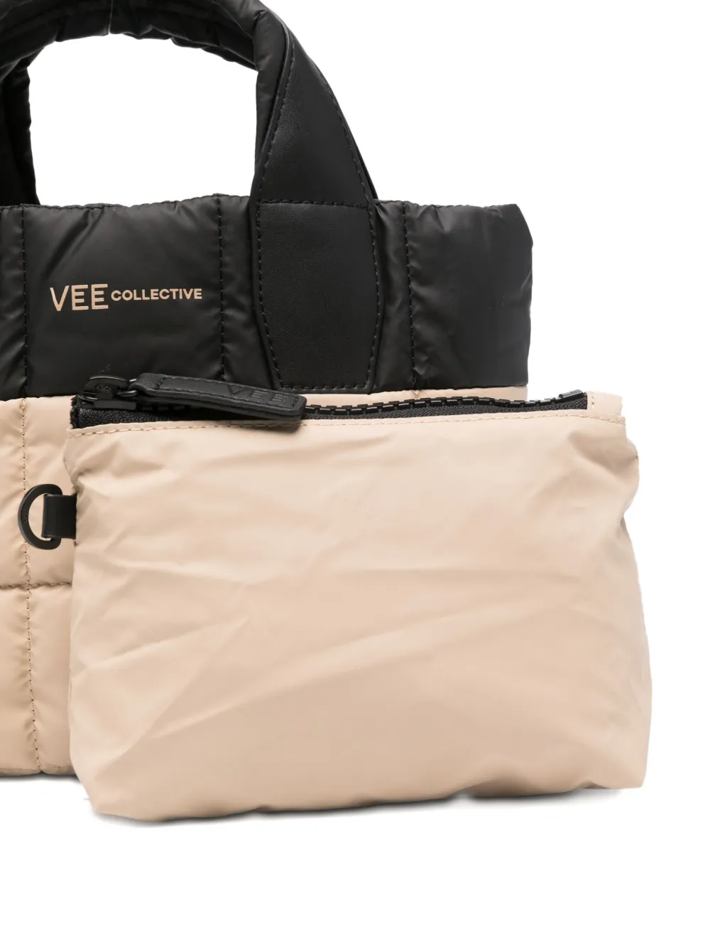 Veecollective Quilted Tote Bag In Multi