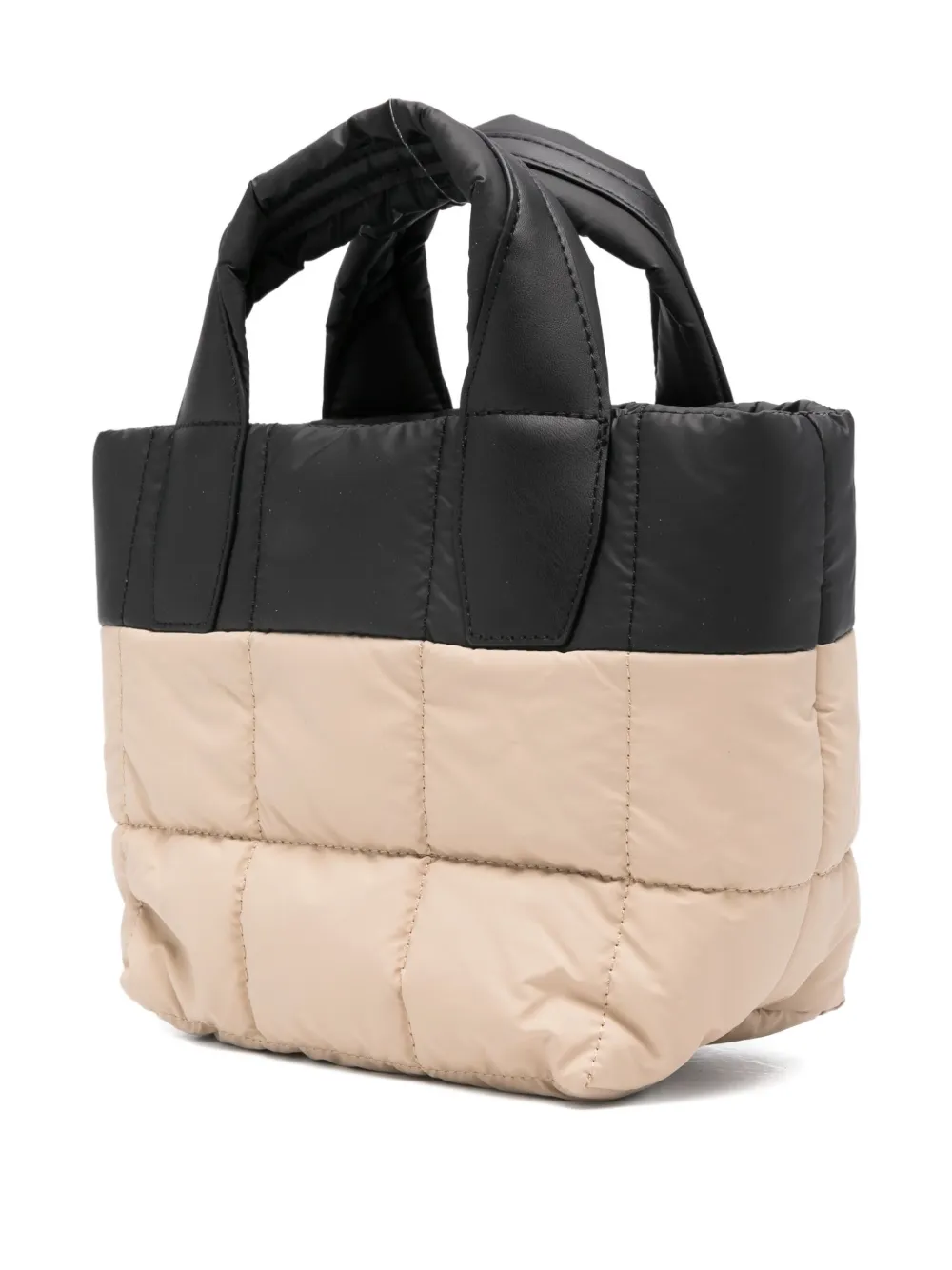 VeeCollective quilted tote bag - Beige