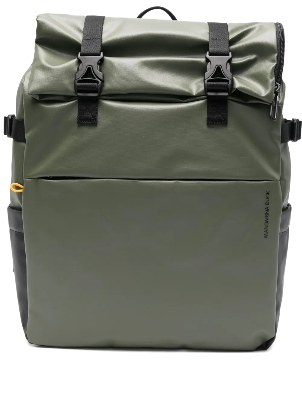 Mandarina Duck Eco Coated Backpack In Green