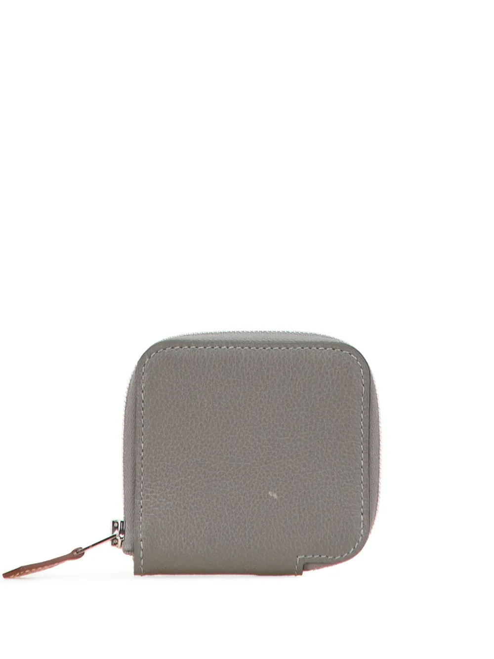 Hermès Pre-Owned 2024 エプソン アザップ シルク コインケース ミニ - グレー Hermès Pre-Owned 2024 エプソン アザップ シルク コインケース ミニ - グレー