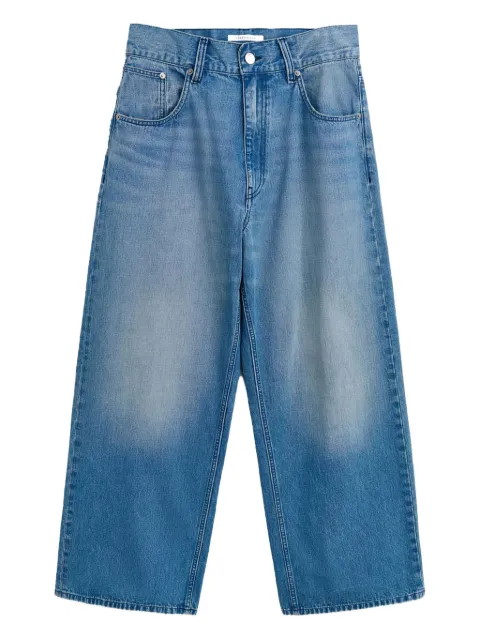 Sunflower logo-patch jeans