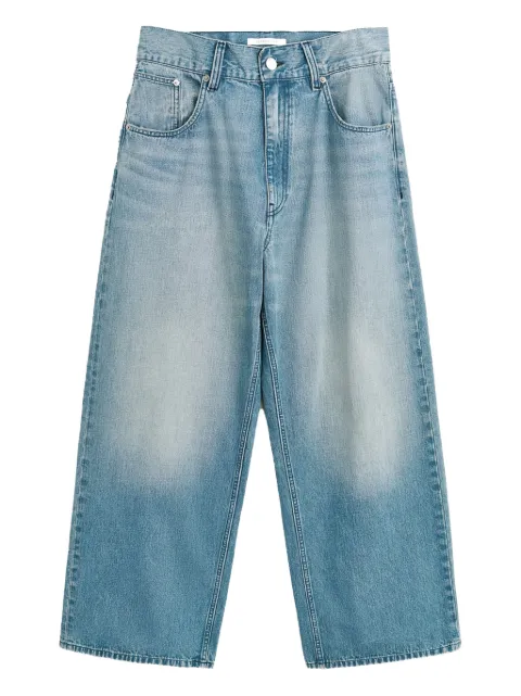 Sunflower logo-patch jeans