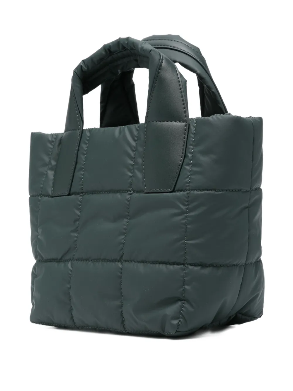 VeeCollective padded tote bag - Groen