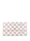 Louis Vuitton Pre-Owned 2008 Damier Azur Sarah Wallet long wallets - White