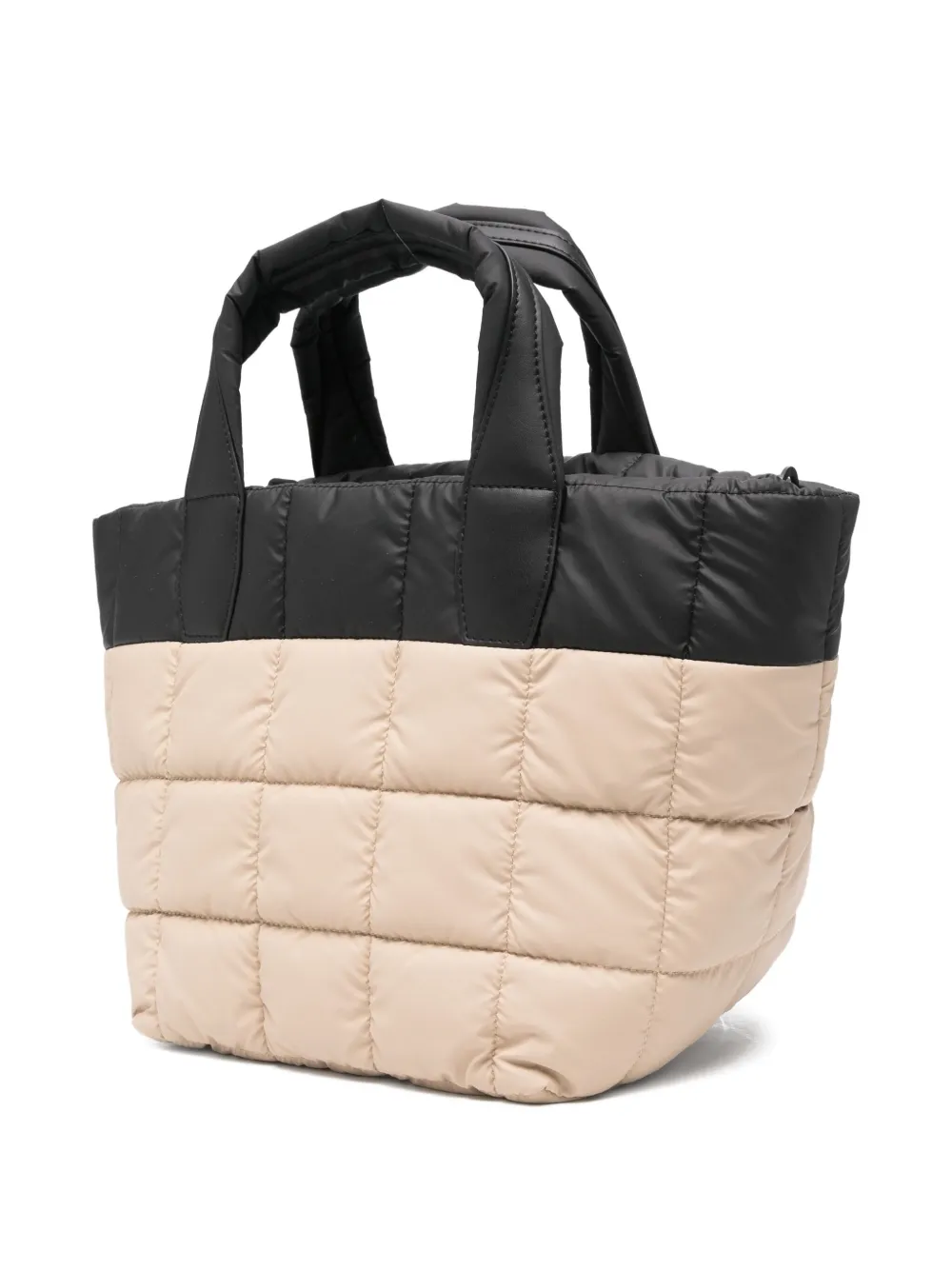 VeeCollective quilted tote bag - Beige