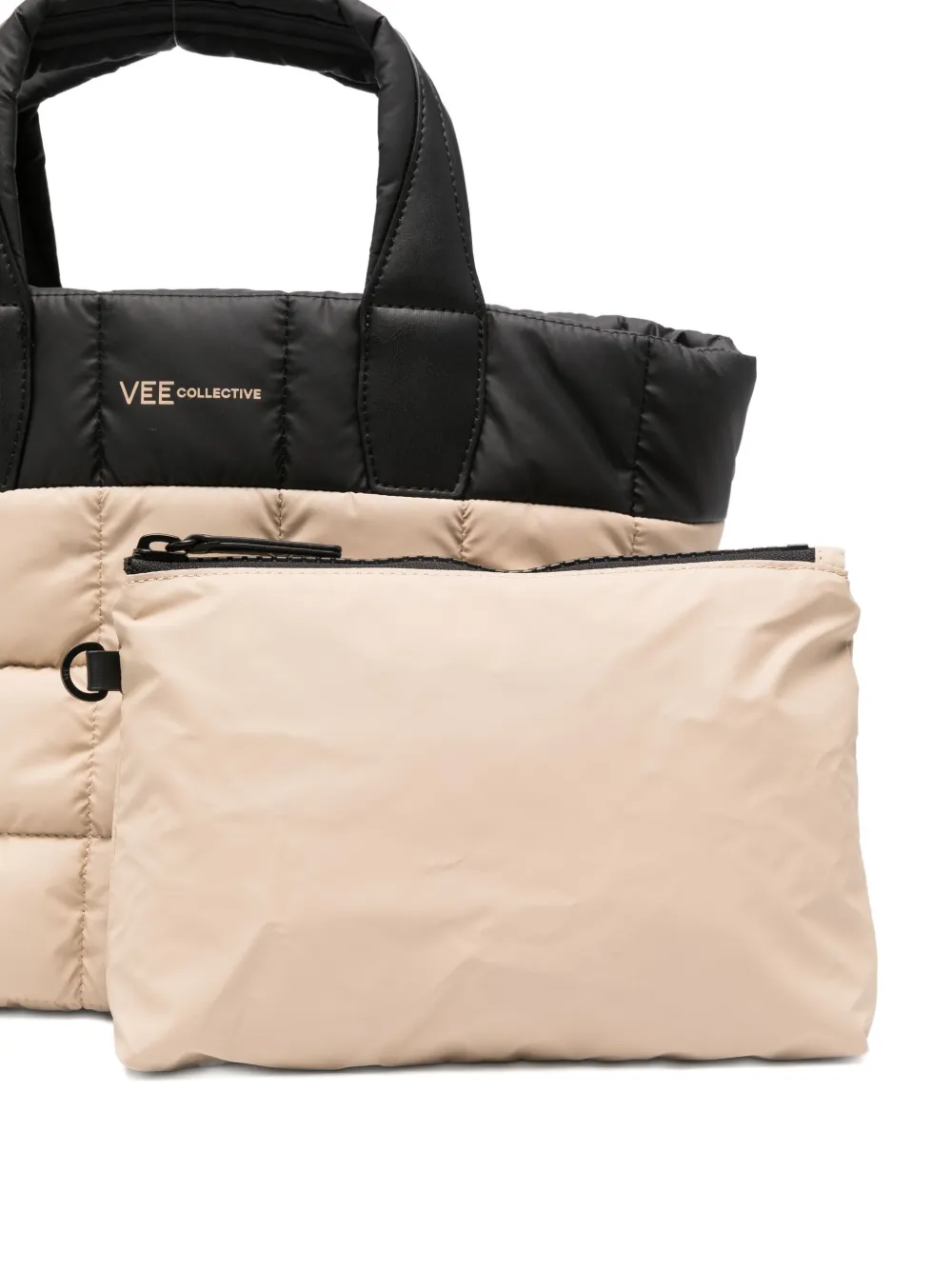 Veecollective Quilted Tote Bag In Multi