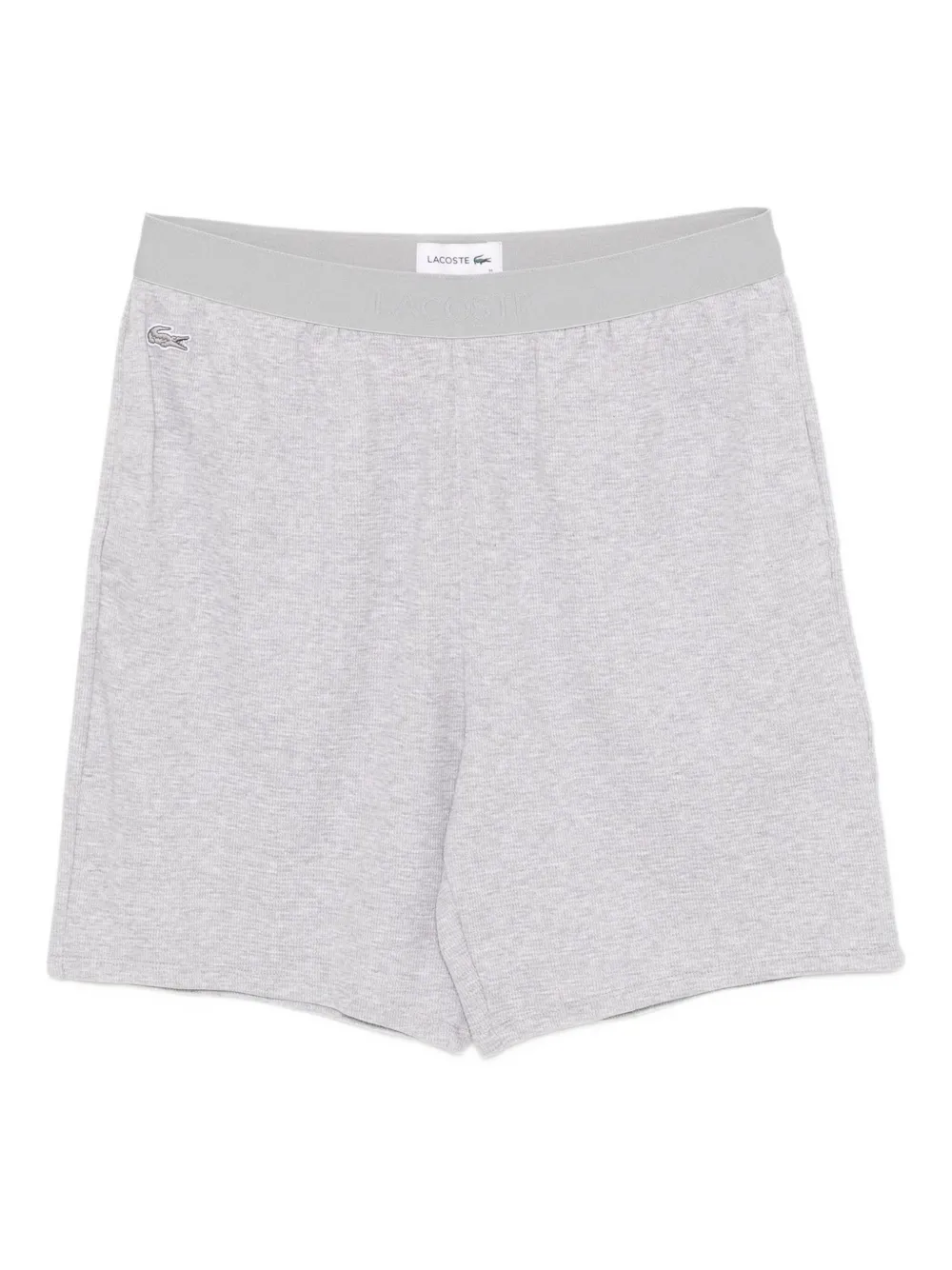 Lacoste logo-embroidered shorts | Grey | Image 1
