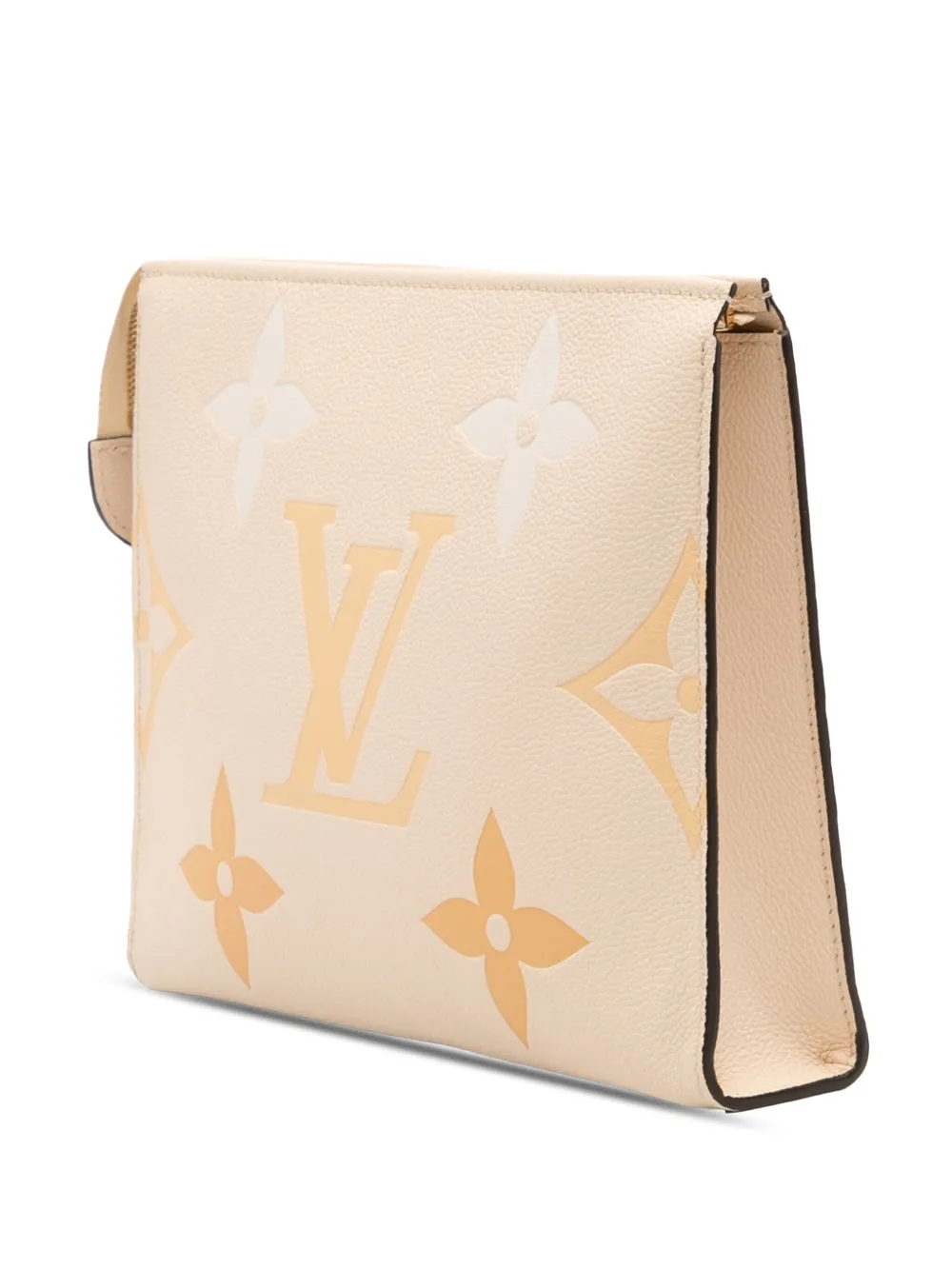  Louis Vuitton Pre-owned 2021-2025 Monogram Empreinte Giant By The Pool Toiletry Pouch 26 Clutch Bag - Brown 