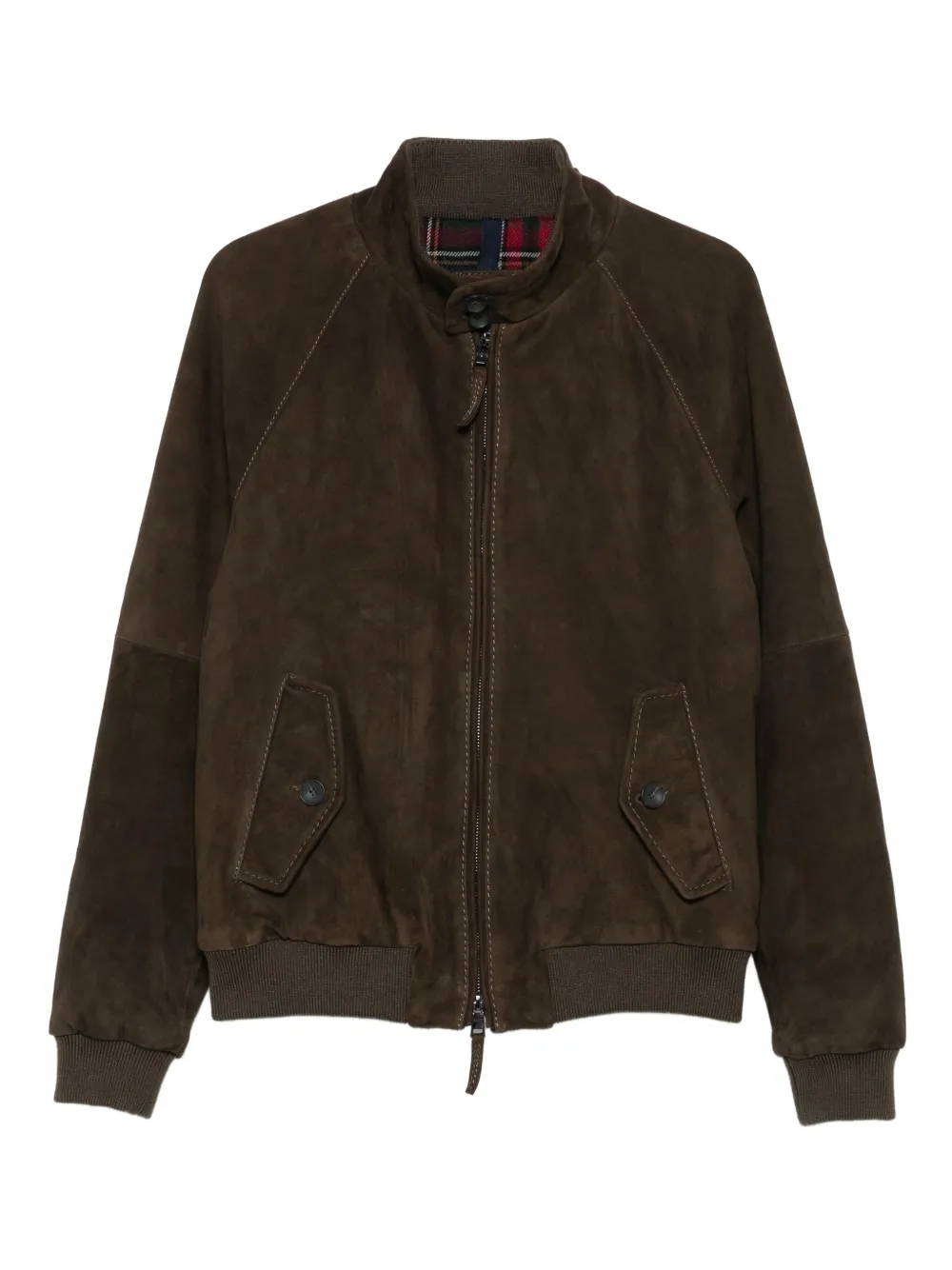 THE JACK LEATHERS chamarra de piel con cierre | marrón | Image 1
