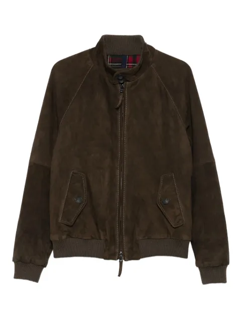 THE JACK LEATHERS chamarra de piel con cierre