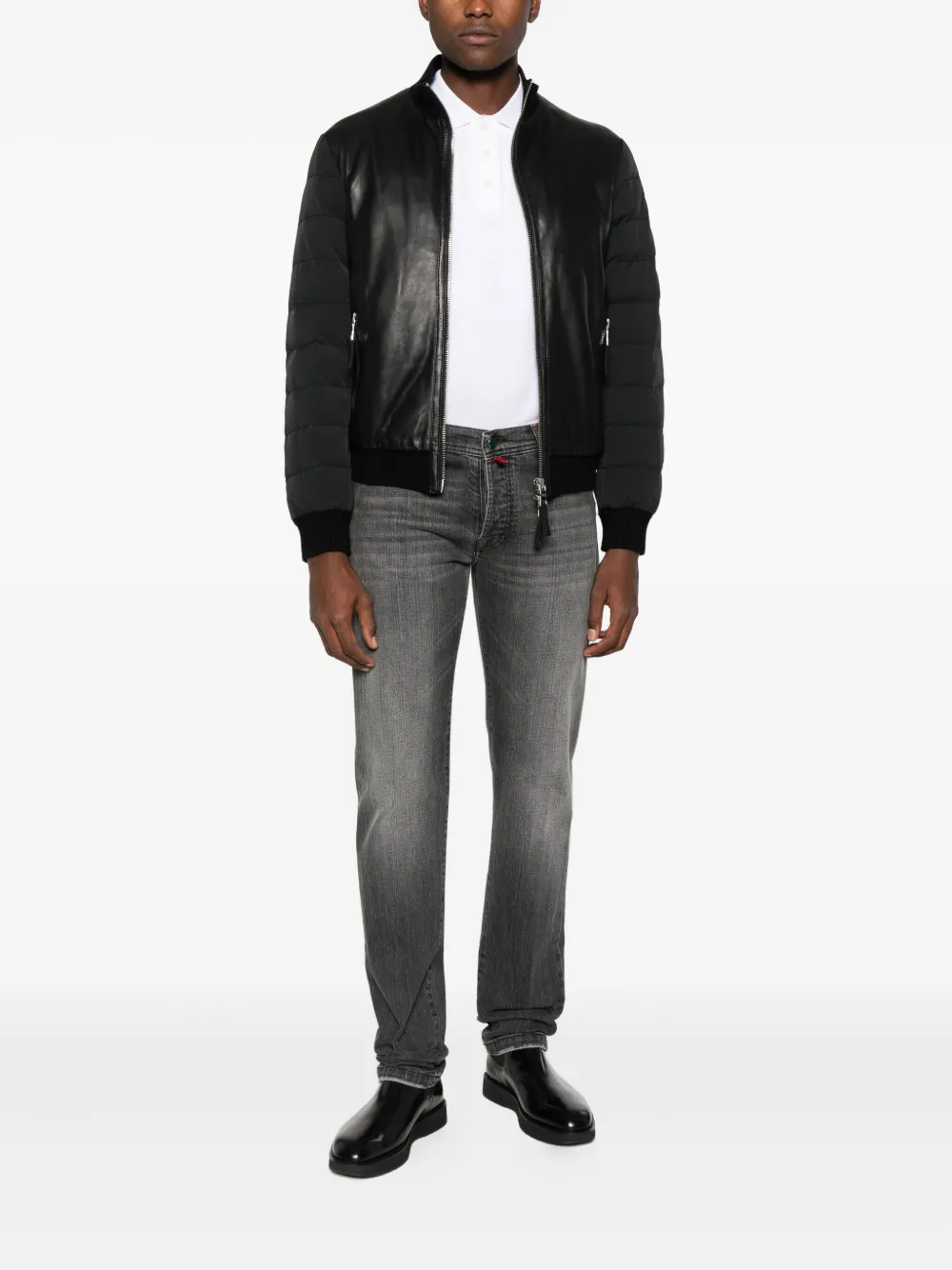 THE JACK LEATHERS quilted-sleeve jacket | Down Jackets | Image 2