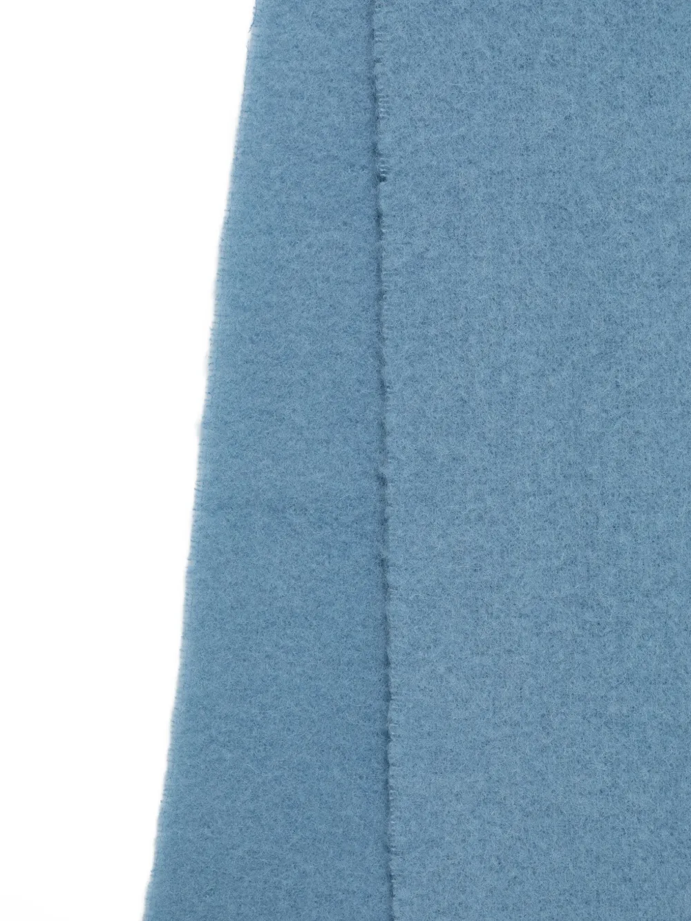 Maison Kitsuné fringed logo-patch scarf | Women | Image 2