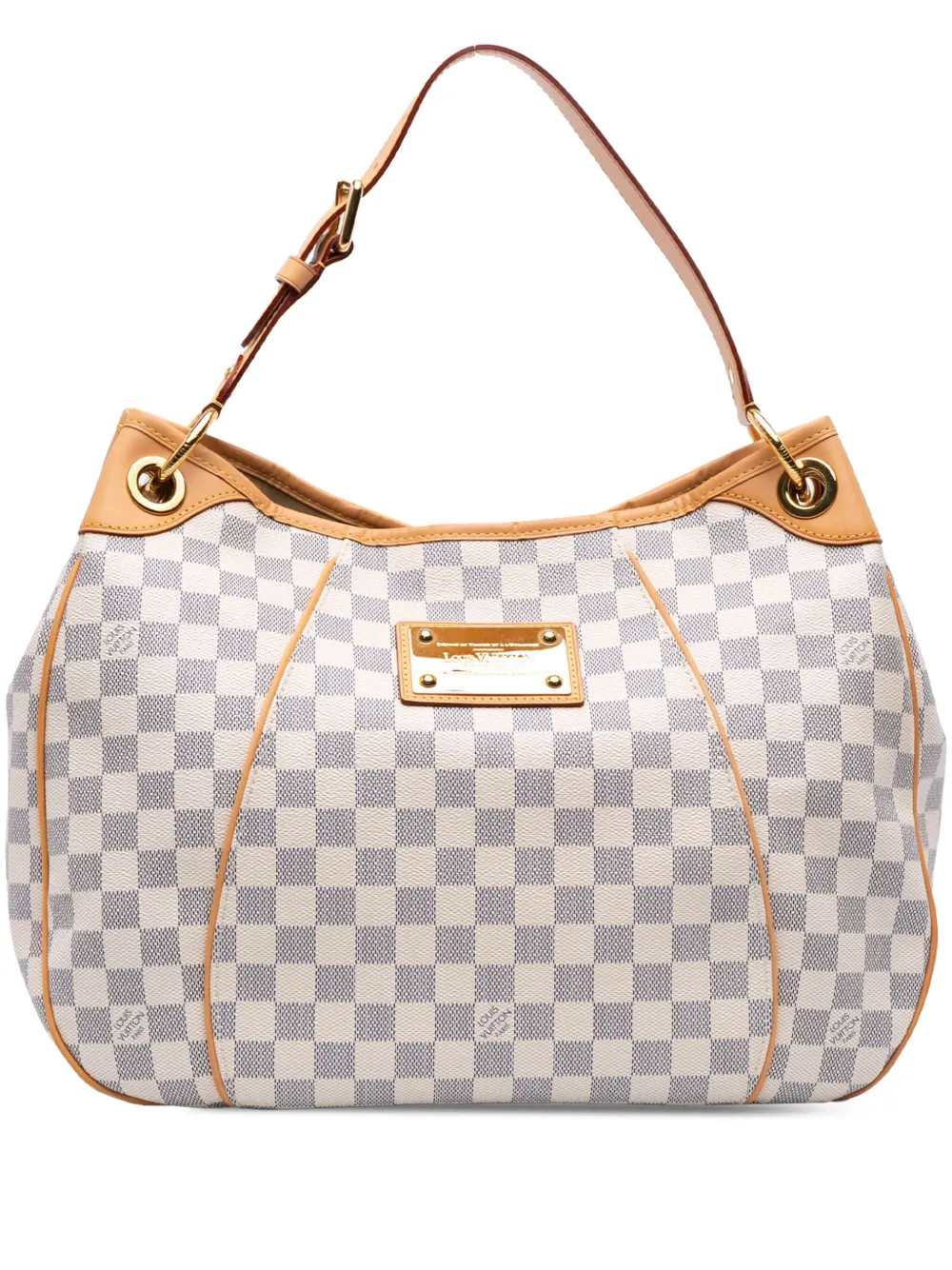Louis Vuitton Pre-Owned 2012 Damier Azur Galliera PM shoulder bag - Louis Vuitton Pre-Owned 2012 Damier Azur Galliera PM shoulder bag -