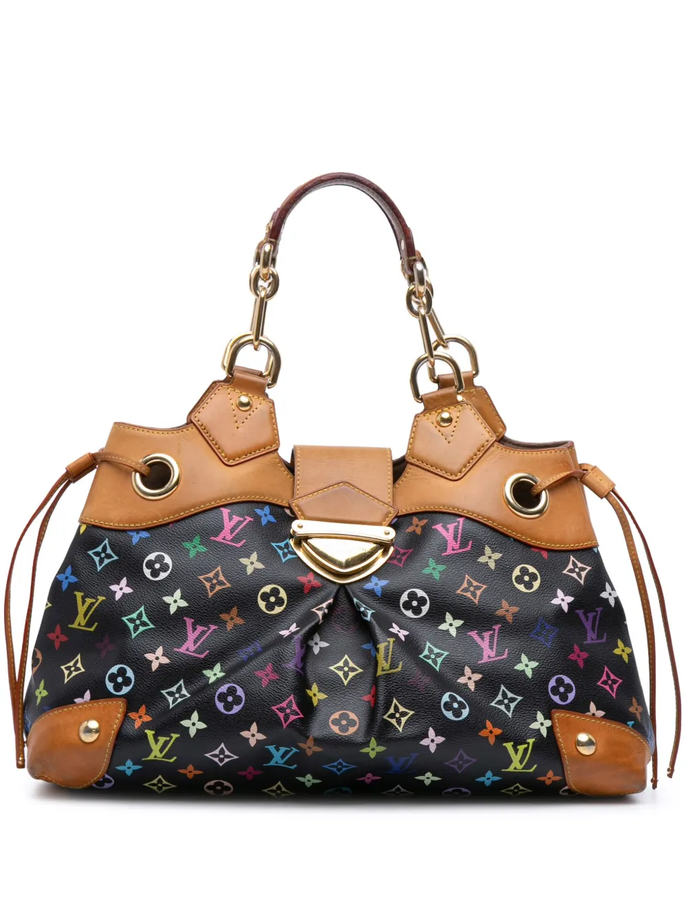 Louis Vuitton Pre-Owned 2000-2025 モノグラム マルチカラー ウルスラ ハンドバッグ - ブラック Louis Vuitton Pre-Owned 2000-2025 モノグラム マルチカラー ウルスラ ハンドバッグ - ブラック