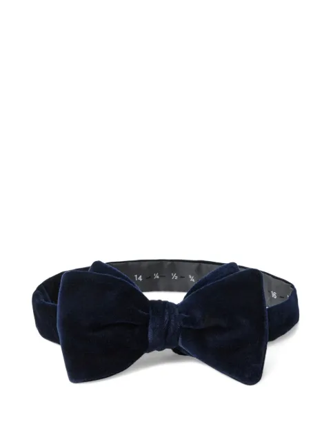 Ralph Lauren Purple Label velvet bow tie