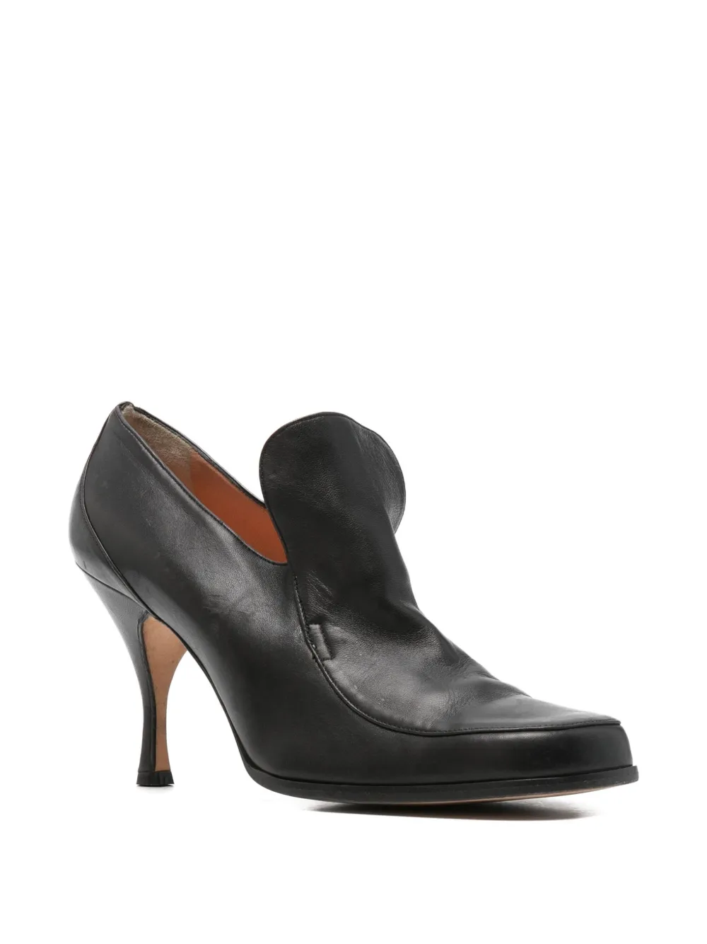 Romeo Gigli Pre-Owned 1990s leren pumps - Zwart