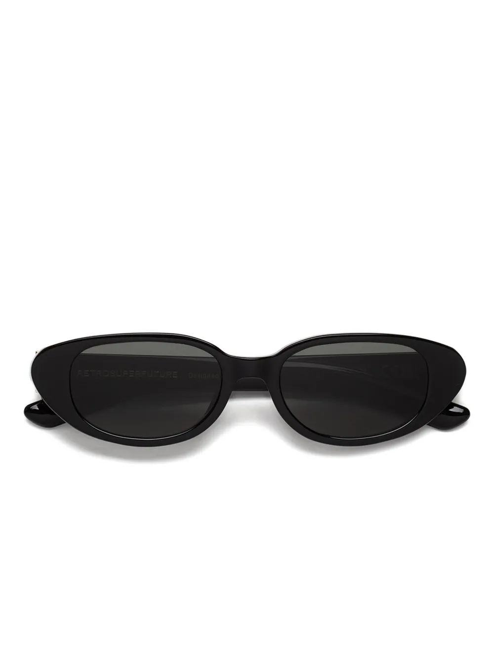 Retrosuperfuture Vega oval-frame sunglasses | Black | Image 1