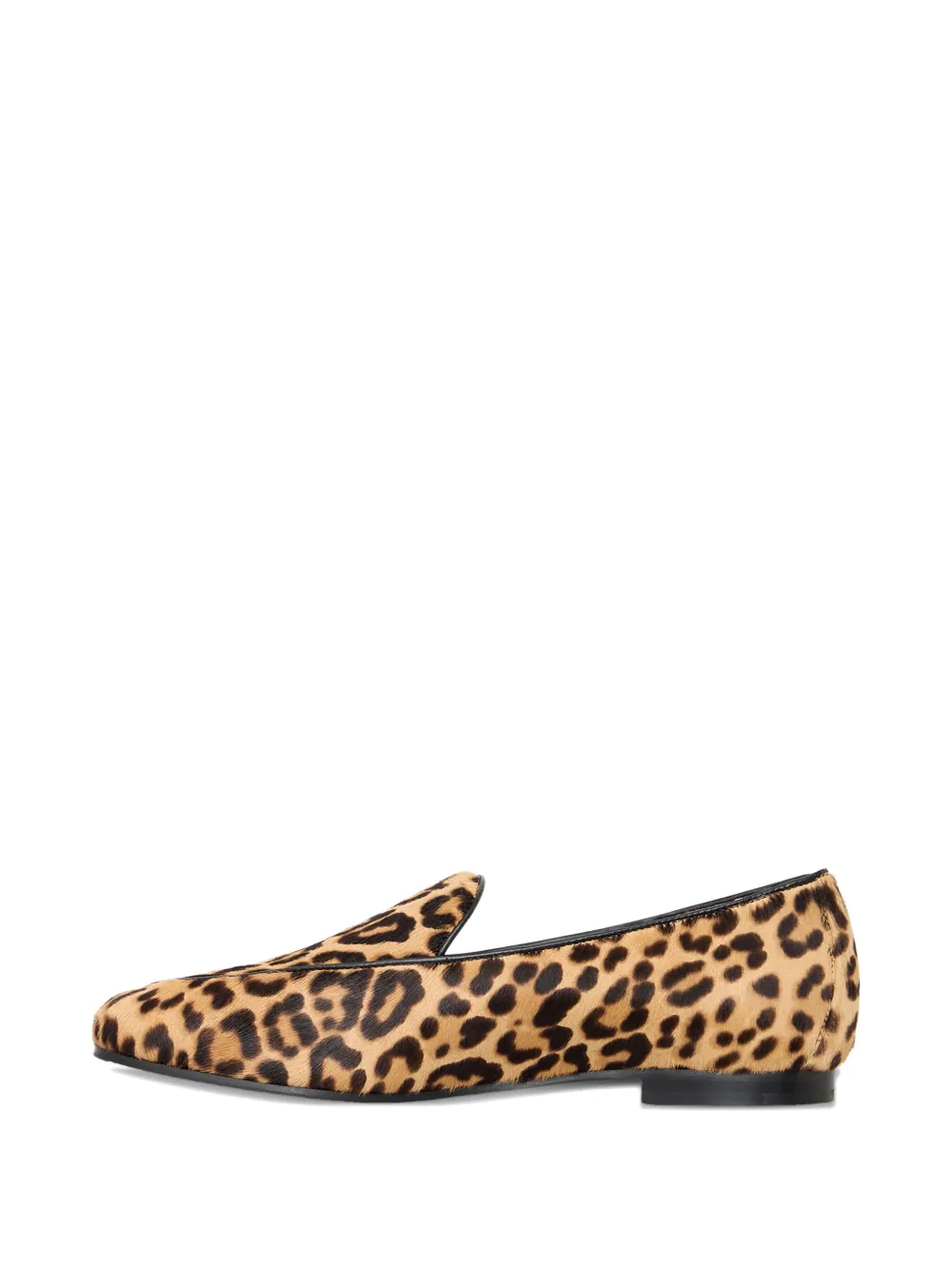 Aquazzura Leopard-print Loafers In Animal Print