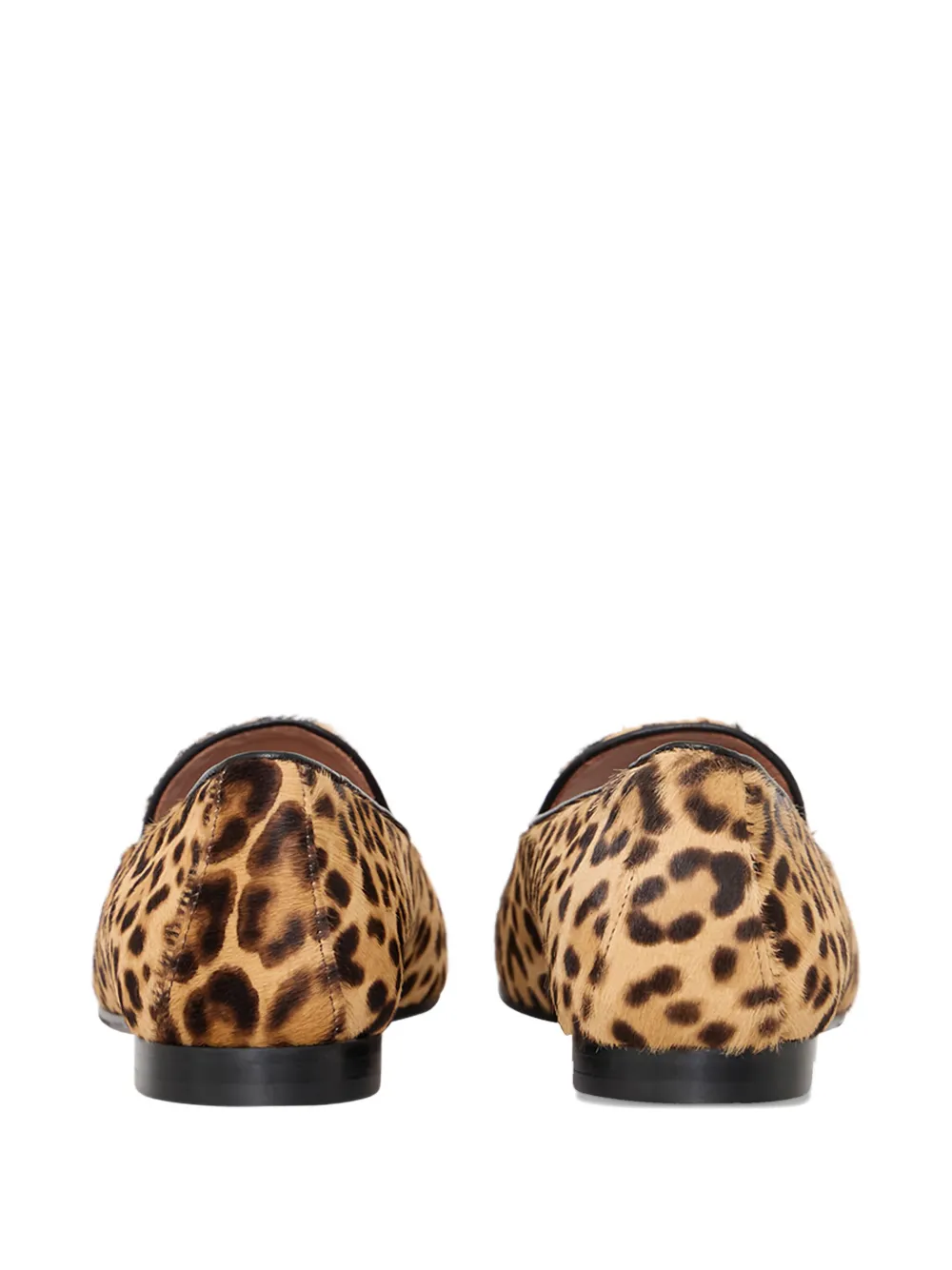 Aquazzura Leopard-print Loafers In Animal Print