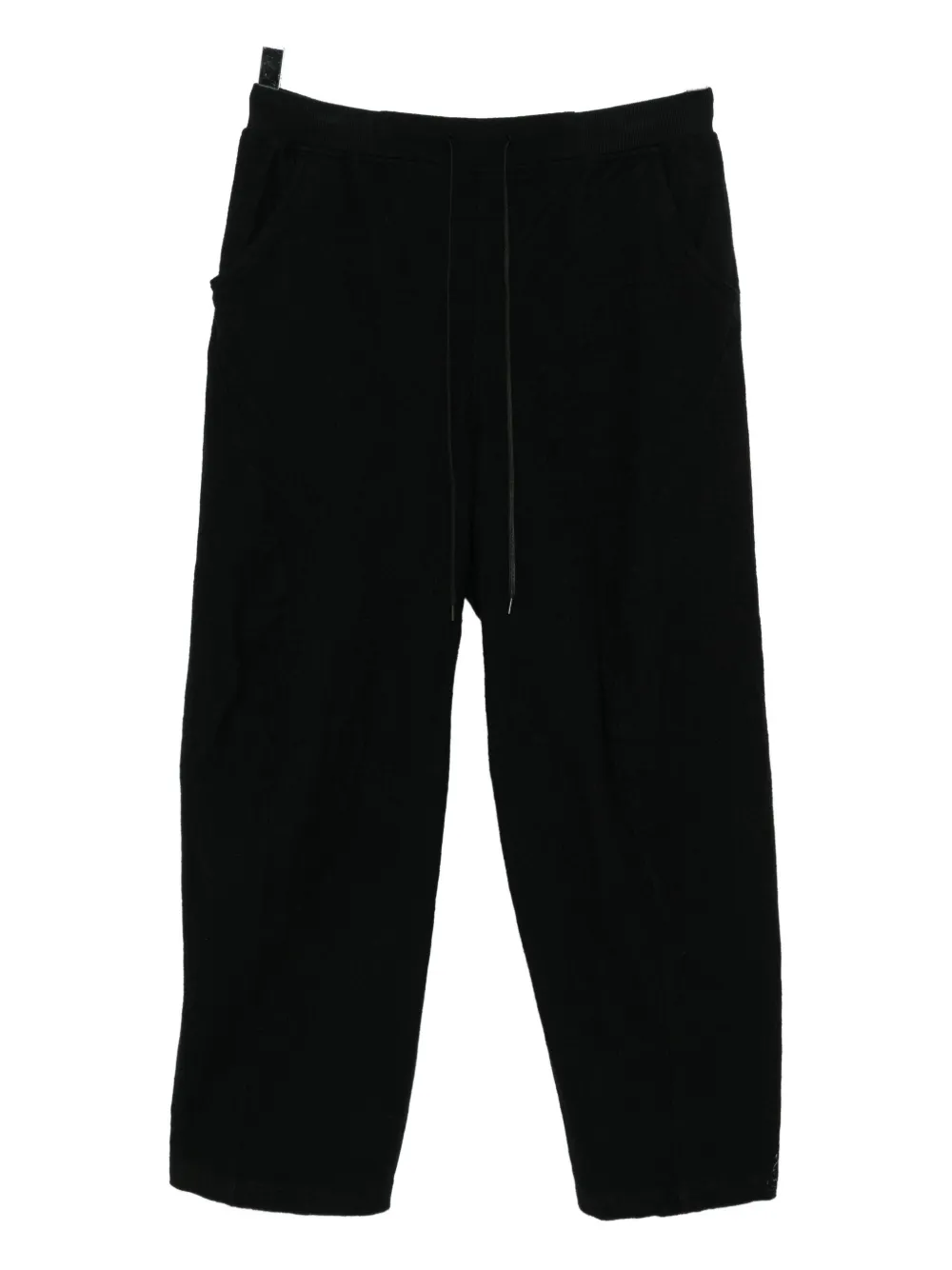 The Viridi-Anne wool tapered trousers | Black | Image 1