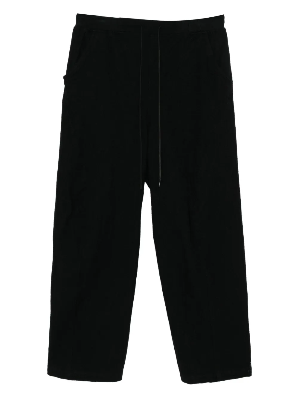 The Viridi-Anne wool tapered trousers | Black | Image 1