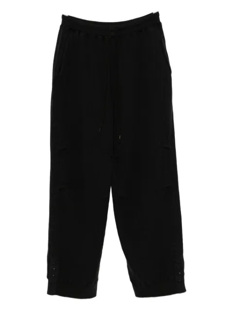 The Viridi-Anne puffer wide leg pant 
