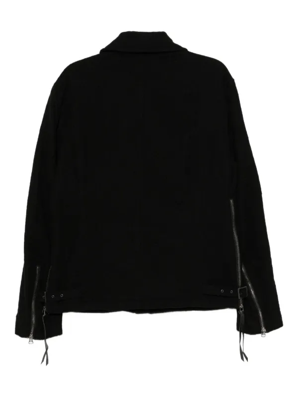 The Viridi-Anne ジップアップ ジャケット | ブラック | FARFETCH JP