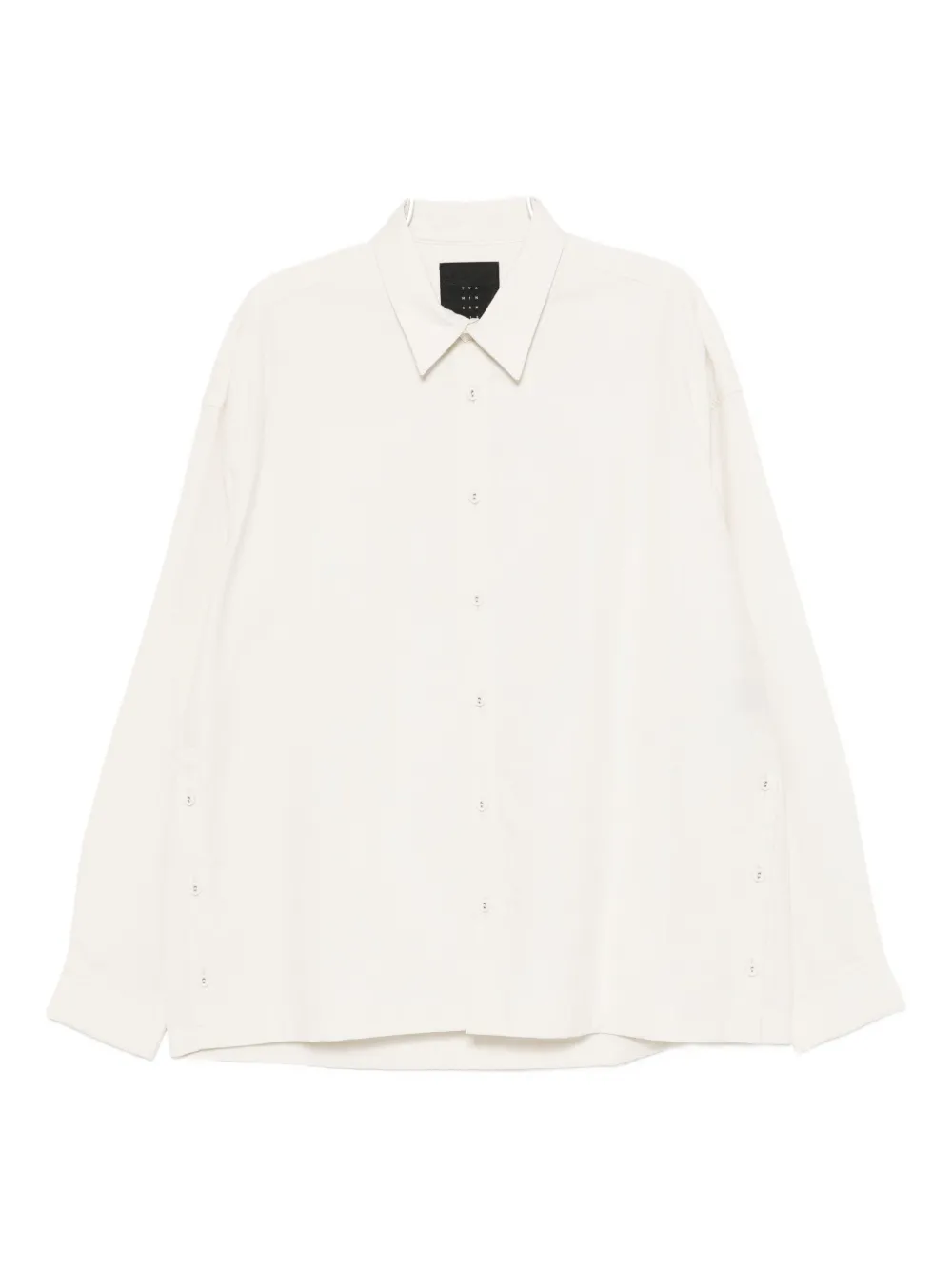 The Viridi-Anne camisa de algodón | blanco | Image 1