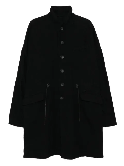 The Viridi-Anne embroidered twil coat