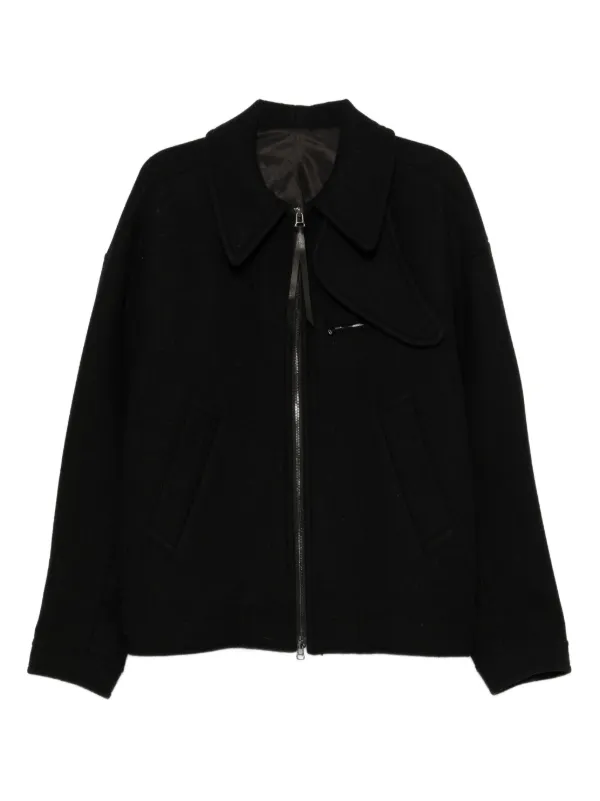 ジャケット・アウター The Viridi-anne Melton High Neck Coat The