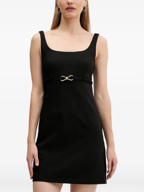 HUGO buckle-strap mini dress