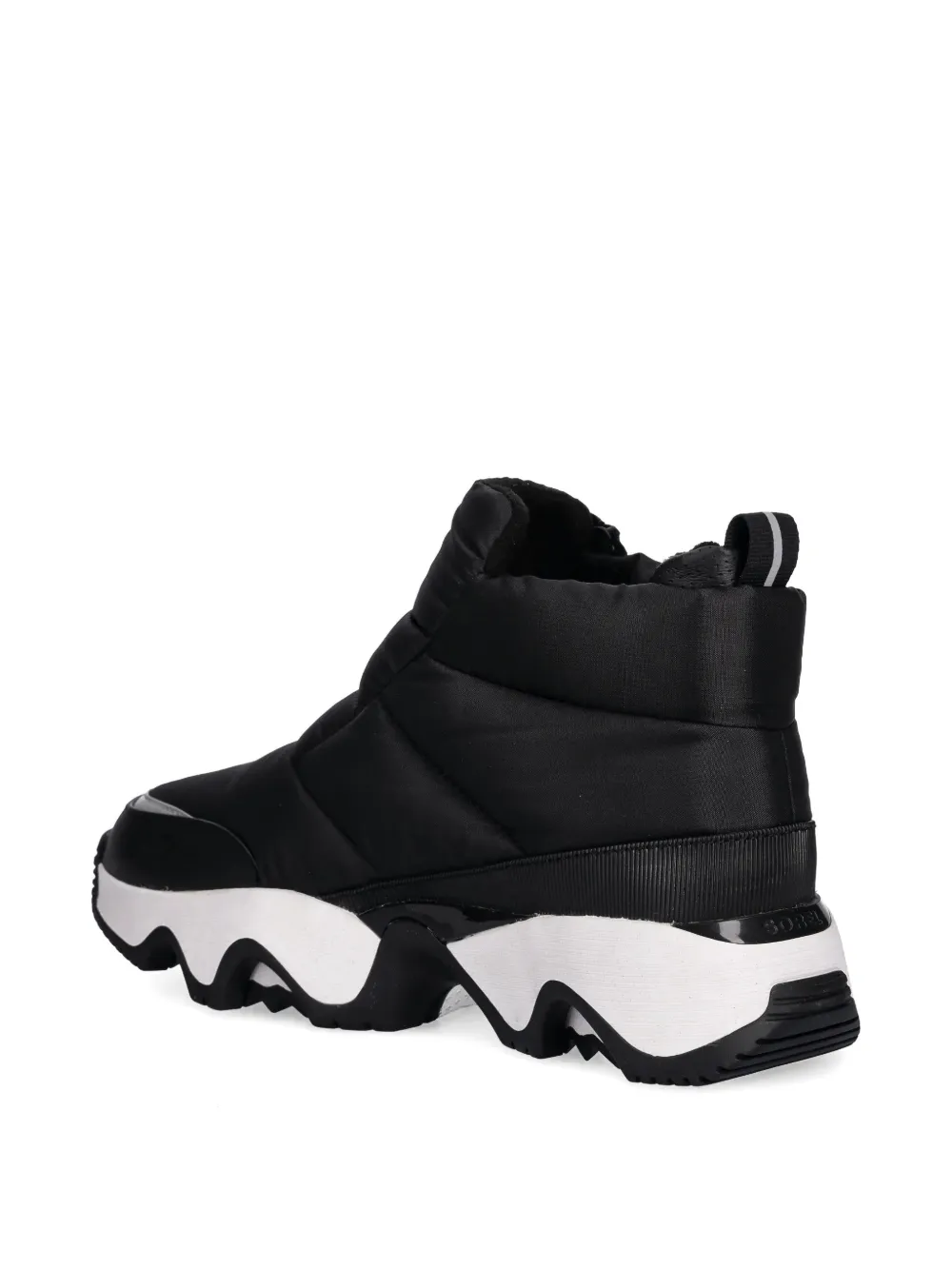 SOREL Kinetic gewatteerde laarzen met asymmetrische rits Zwart