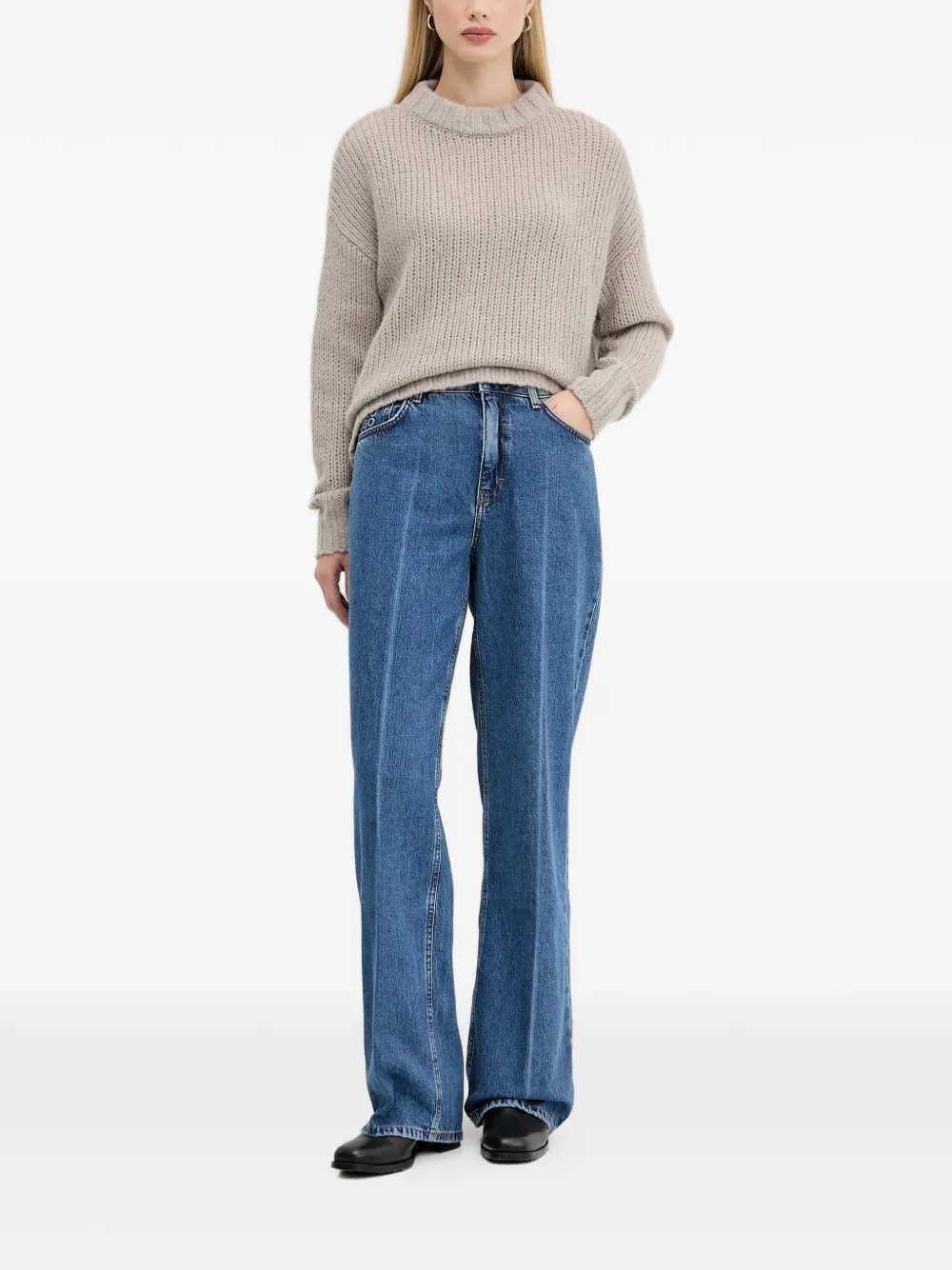 HUGO jersey con cuello redondo | Suéteres | Image 2