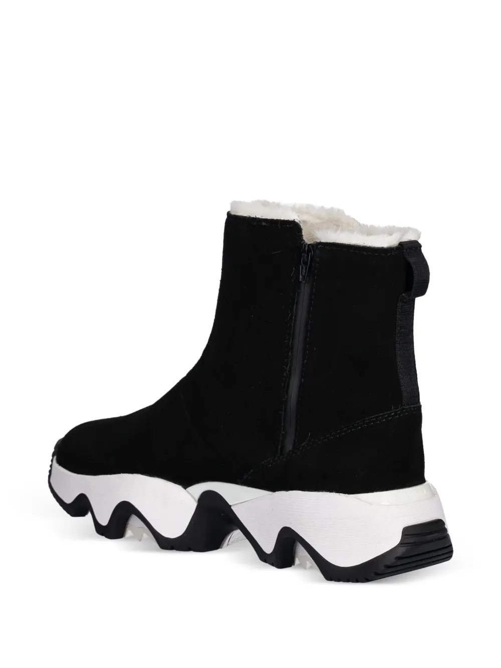 SOREL Kinetic Impact side-zip platform boots Zwart