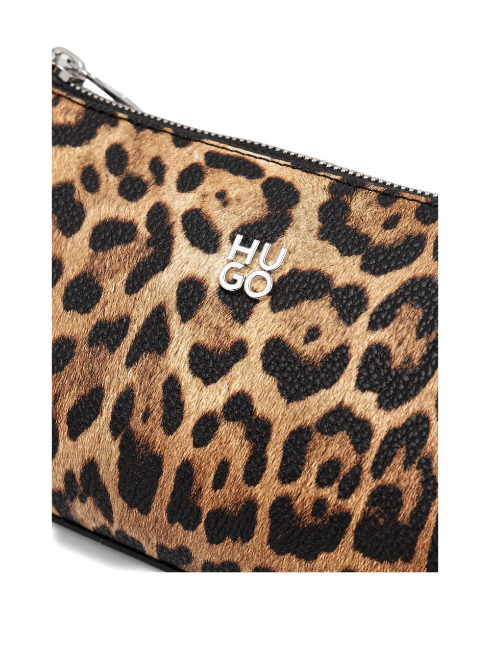 Hugo Boss Zip-fastening Shoulder Bag In Brown