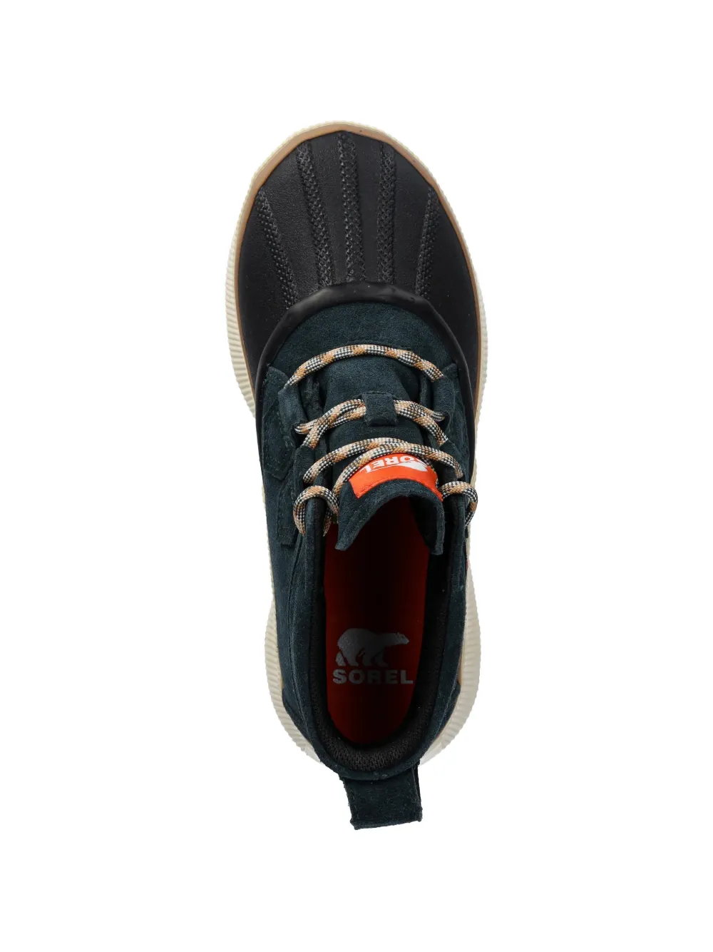 Sorel Out N About Lace-up Patch Boots - Blue 