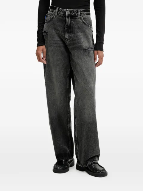 HUGO distressed-effect jeans 