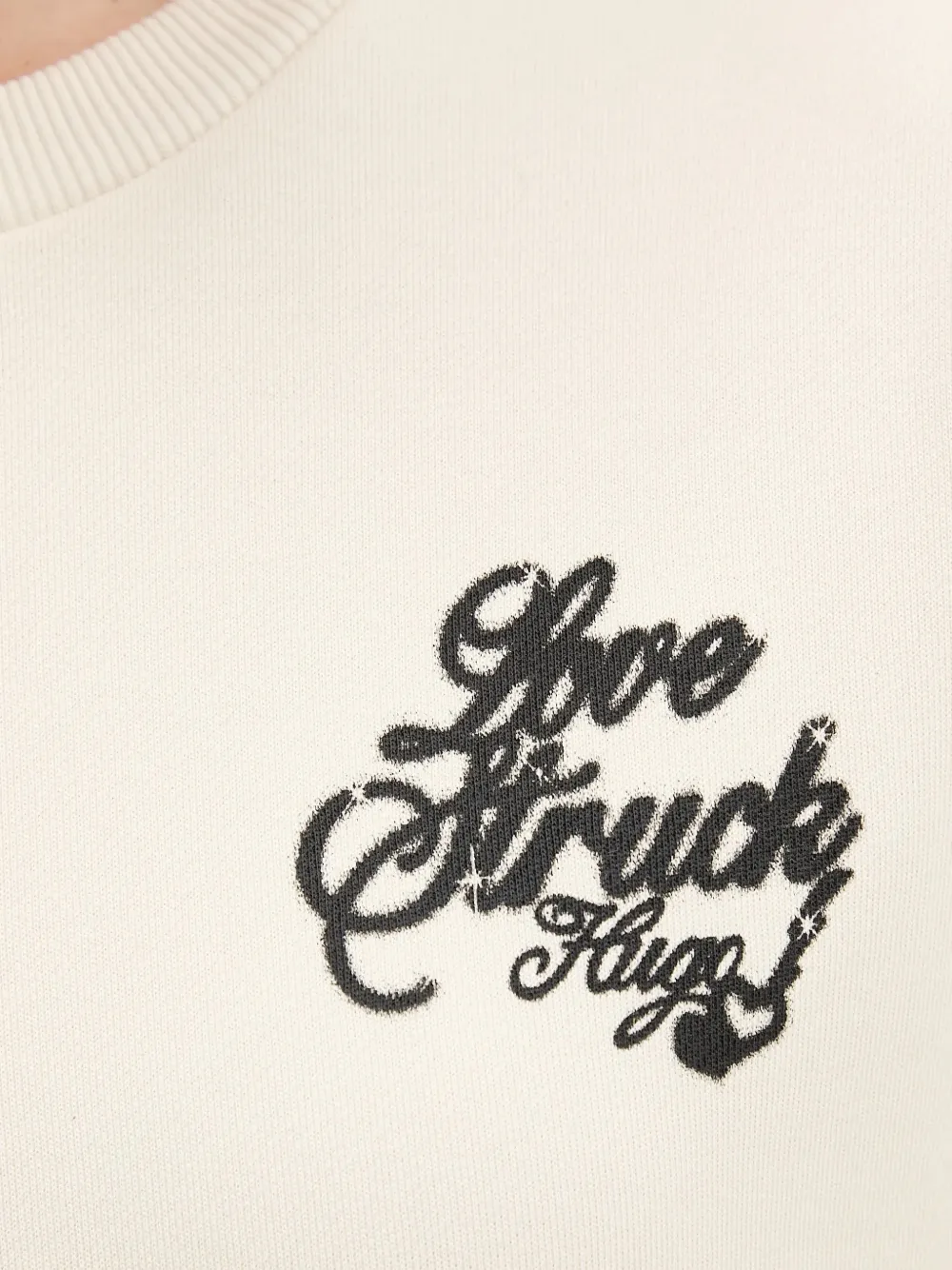 Hugo Boss Crew-neck Sweatshirt In Neutral