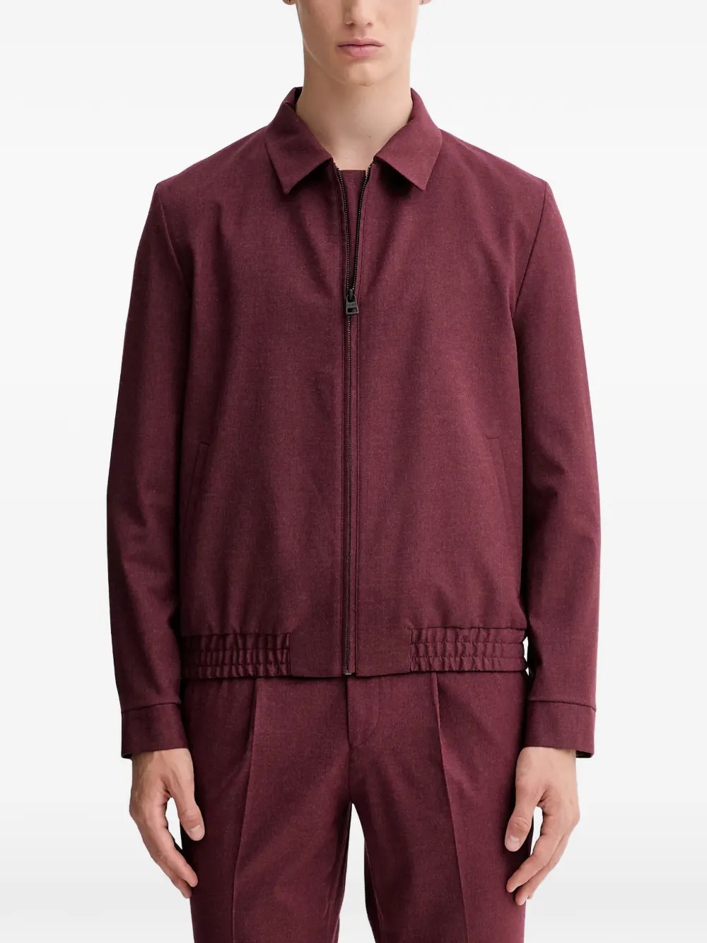 HUGO zip collar jacket | rouge | Image 1