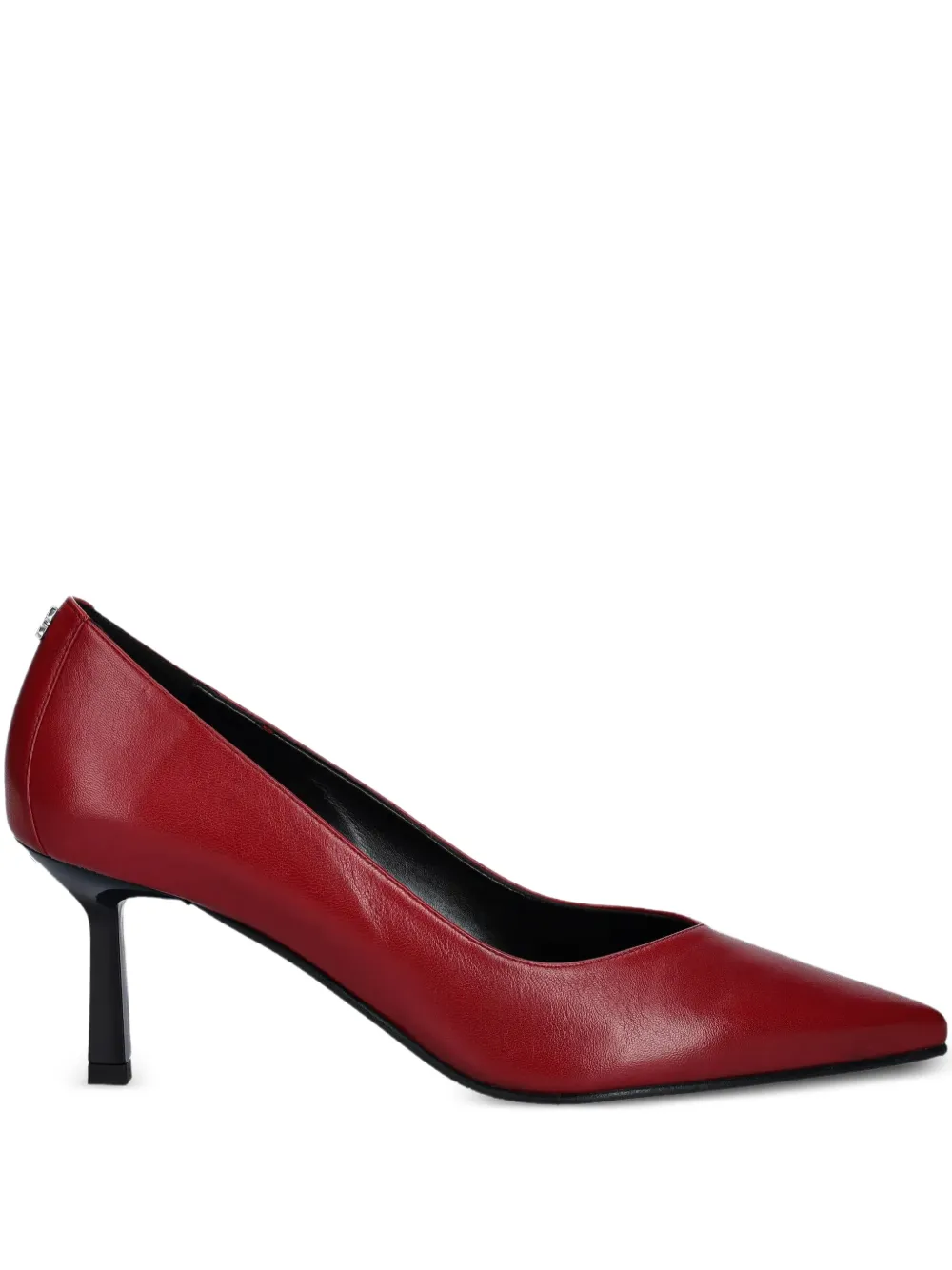 HUGO 75 mm pumps met puntige neus Rood