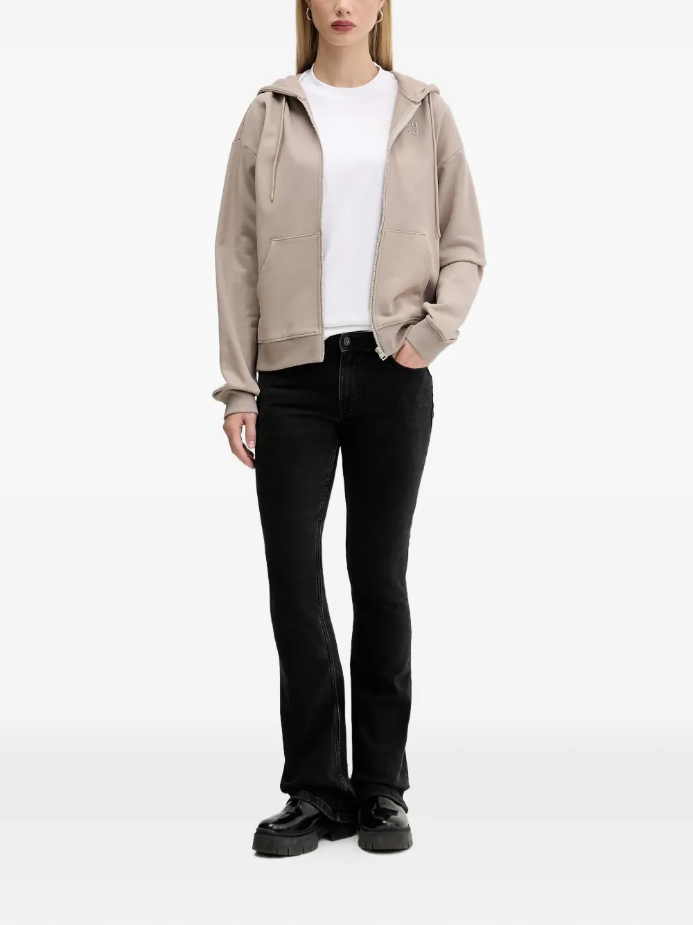 HUGO hoodie con capucha y cierre | Hoodies | Image 2