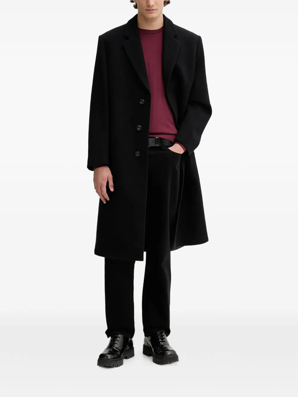 HUGO single-breasted coat | Single Breasted Coats | Image 2